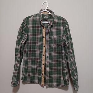 Vintage Roots Plaid/Flannel Button Up Shirt